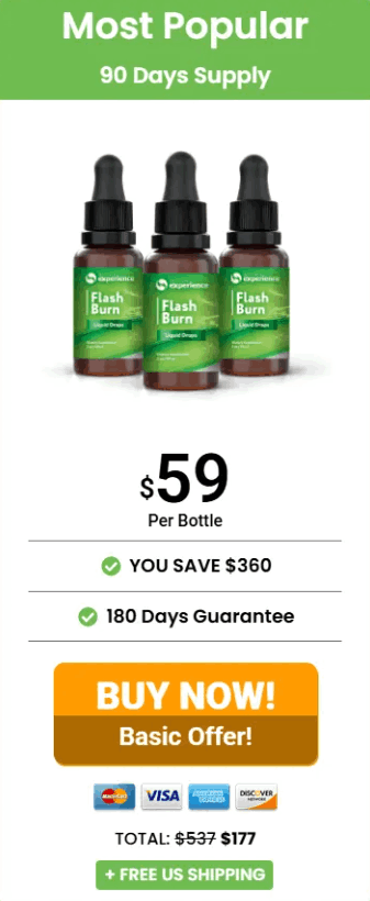 FlashBurn price 3 bottle